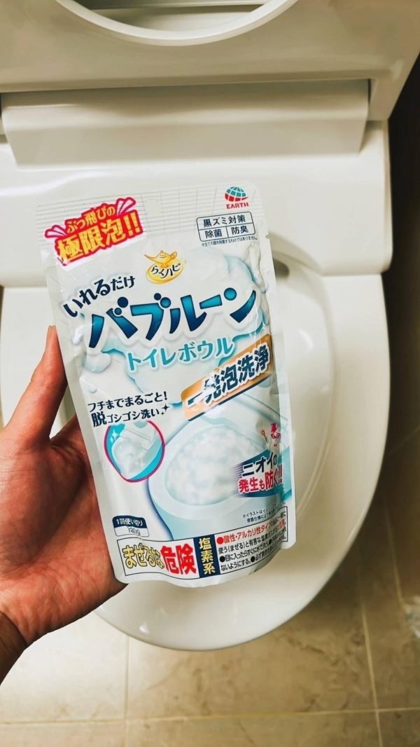 日本 馬桶/水管泡沫清潔