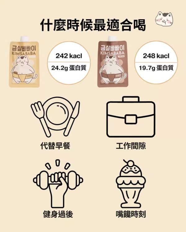 韓國高蛋白奶昔代餐：圖片 3