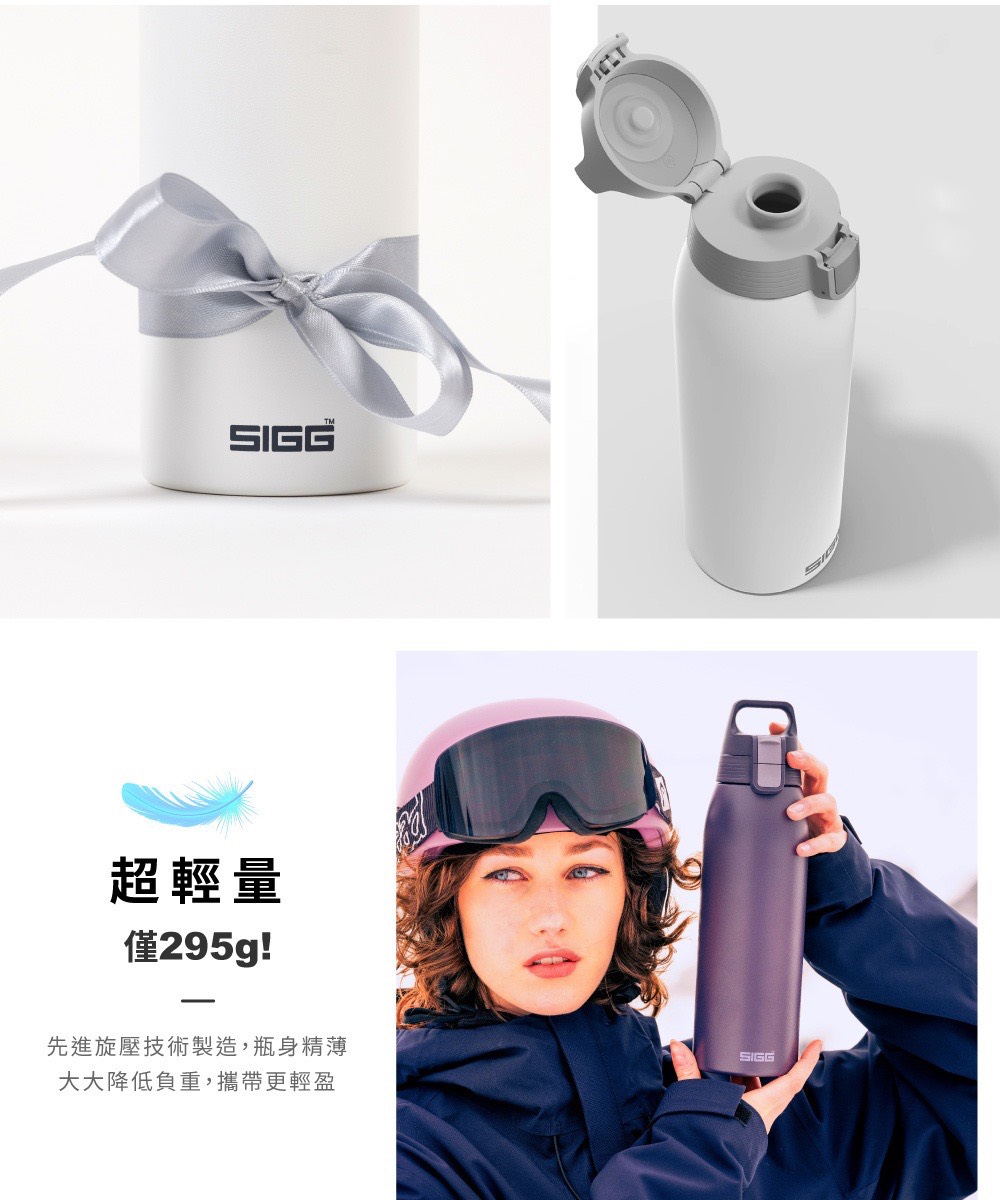 瑞士SIGG Shield 超輕量彈蓋保溫瓶:圖片 2